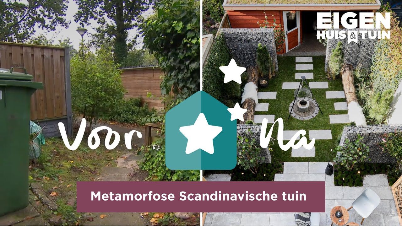 Een Zweedse tuin voor Mariëtte en Erwin | Metamorfose | Eigen Huis & Tuin