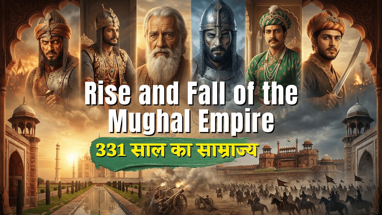 Rise and Fall of the MUGHAL EMPIRE (1526–1857) – From BABUR to BAHADUR SHAH ZAFAR