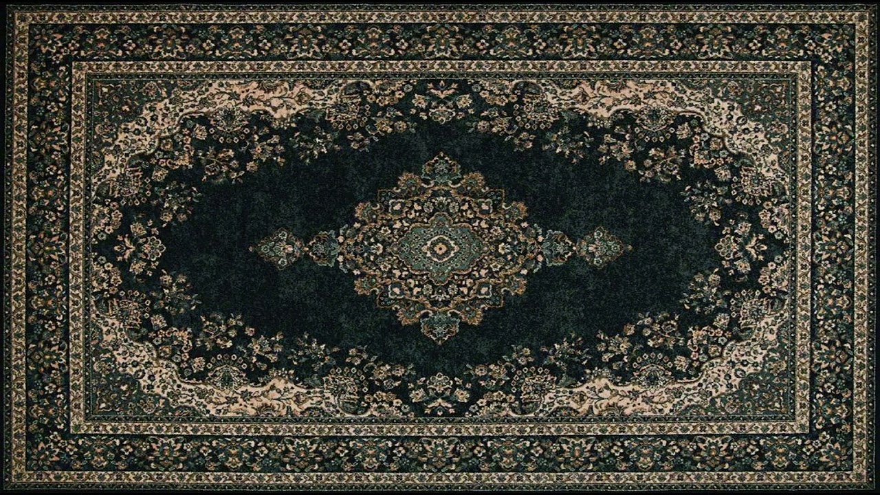 Vintage Persian Carpet Art – Elegant TV Screensaver (2 Hours of Calm Decor)