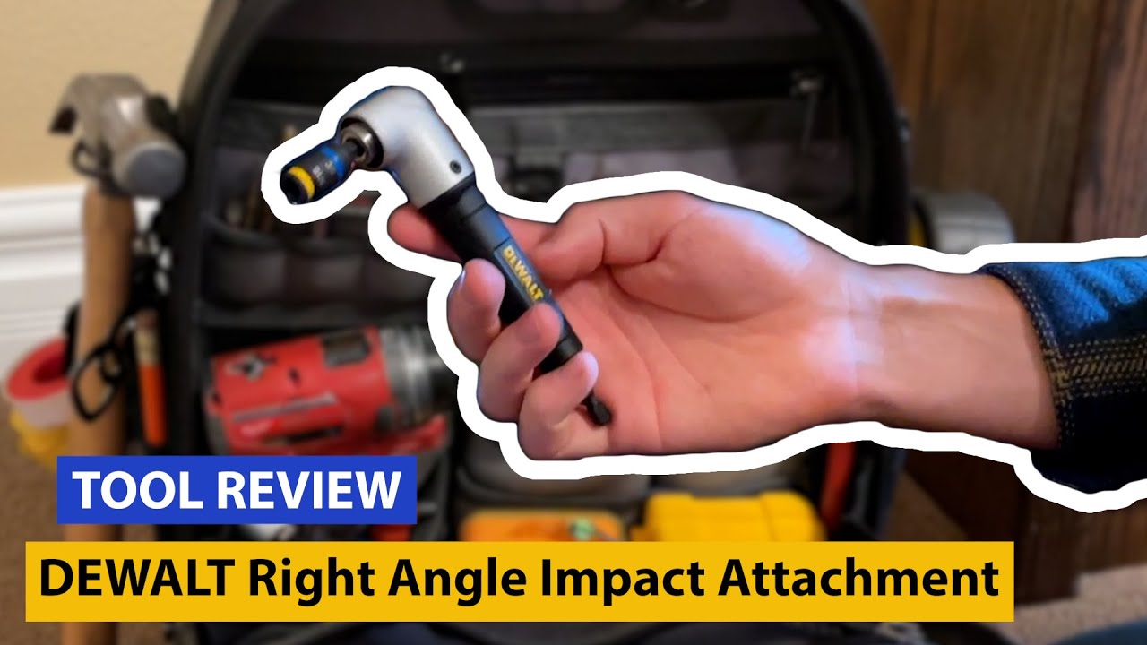 DeWalt 90&deg; Impact Attachment TOOL REVIEW