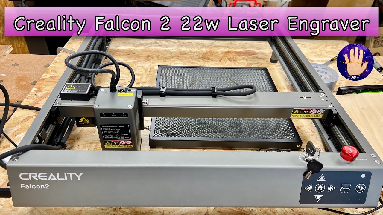 Unboxing, Setup, Test Cuts and First Impressions of the Creality Falcon2 22w Laser Engraver