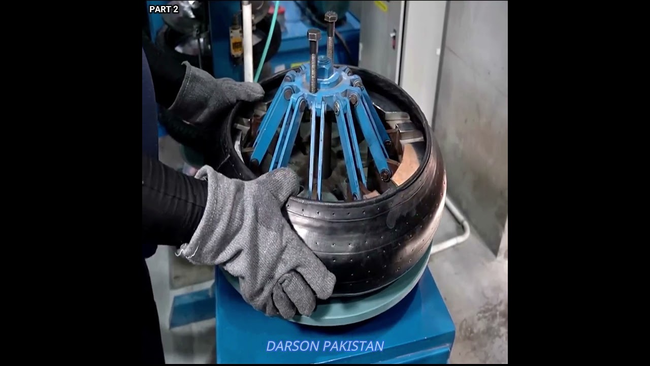 How to Mass-produce Motorcycle Tires With Amazing Technology  PART 2
