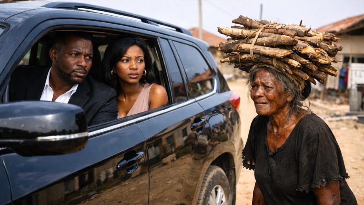 Billionaire Was Taking His Fiancée Home… Then Saw His Mother Carrying Firewood and Denied Her #folk