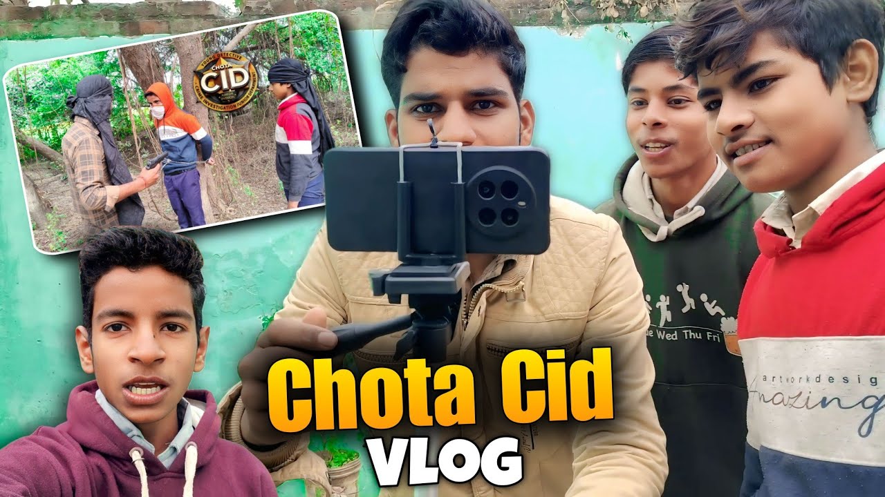 Chota CID Vlog  | Funny vlog 🤣| Team GRS vlog 