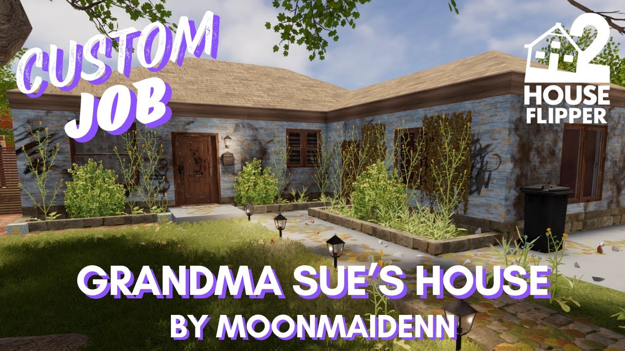 Grandma Sue's House | Custom Job | House Flipper 2 | Long play | No UI | No Commentary | No Music