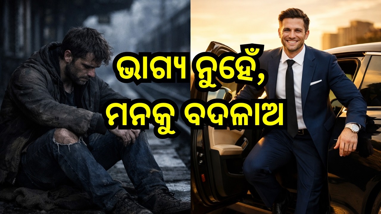 ଭିକାରିରୁ କୋଟିପତି: ଜୀବନ ବଦଳାଇଦେବା ଭଳି କାହାଣୀ! | How to Change Your Luck? | Odia Motivational Video