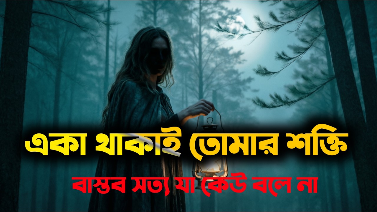 একা থাকতে শেখো, তবেই জিতবে! - জীবনের কঠোর বাস্তব সত্য | Best Motivational Video