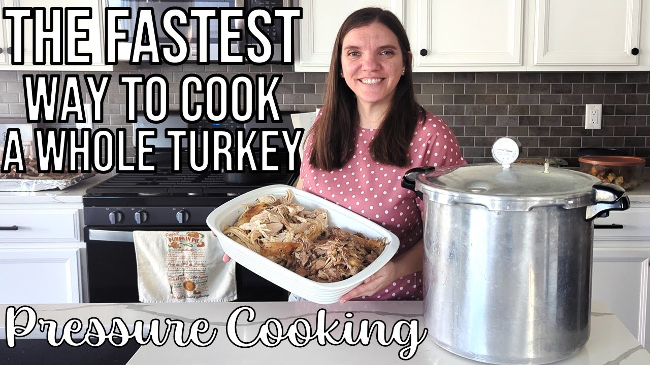 How to Pressure Cook a Turkey: Cook a Turkey in Half the Time!