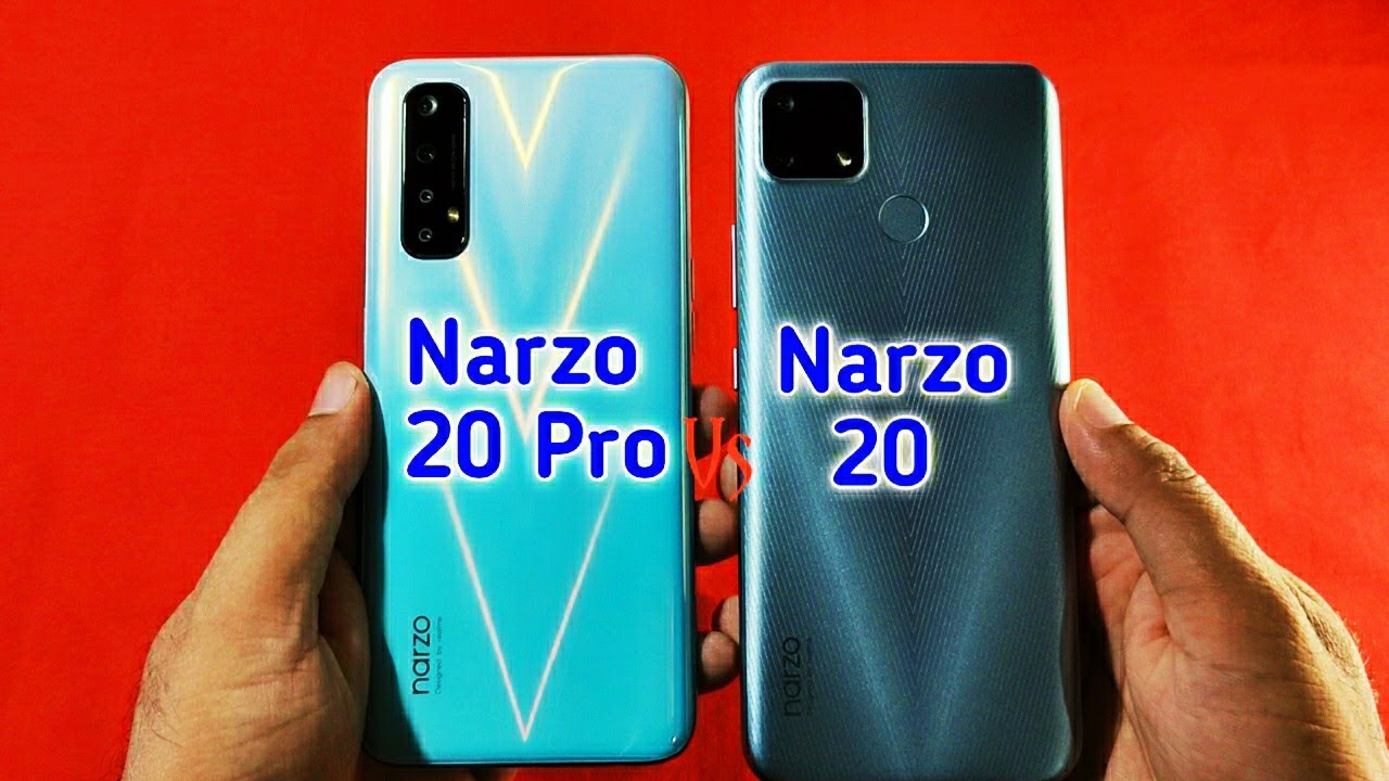 Realme Narzo 20 Pro vs Realme Narzo 20, Speed Test & Camera Comparison |