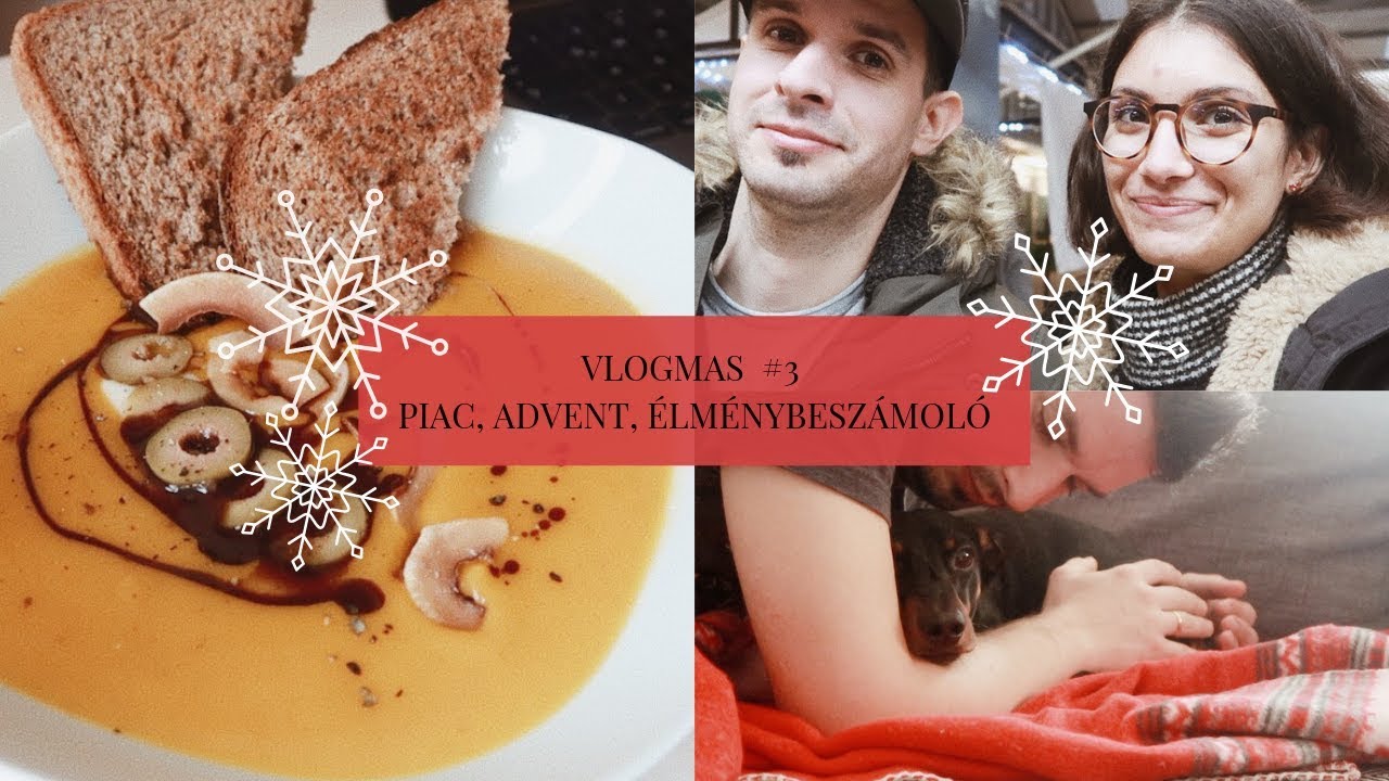 AZ ELSŐ PIACOZÁSUNK | Vlogmas #3