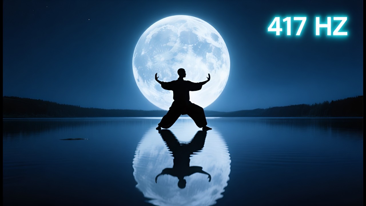417 Hz | Tai Chi & Yin Yoga ABEND-MUSIK | Stress loslassen & Negativität auflösen