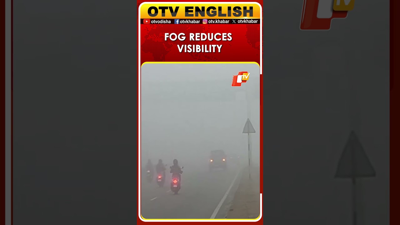 Dense Fog Reduces Visibility On Zirakpur-Patiala Road This Morning