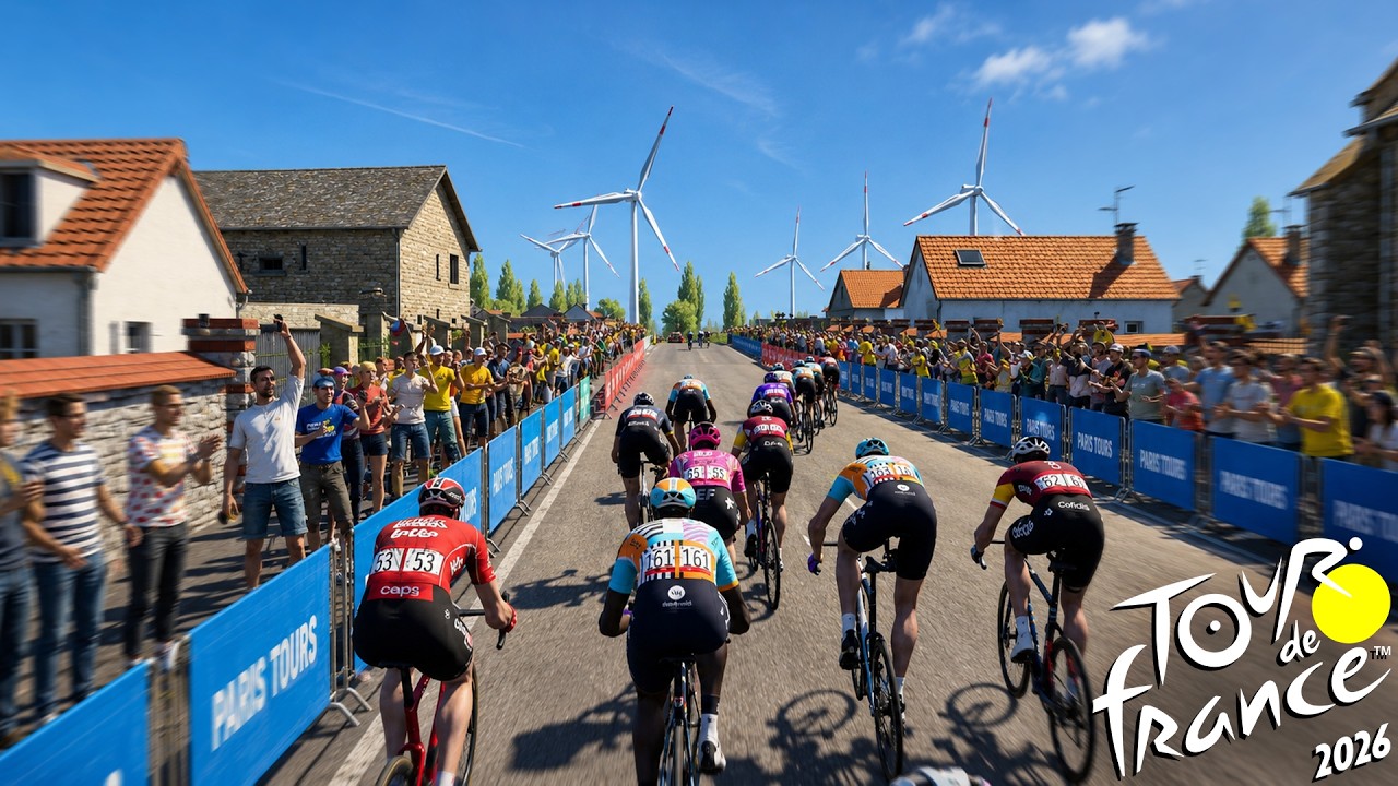 Я попробовал НОВУЮ ГОНКУ PARIS-TOURS в игре Tour de France 2026!