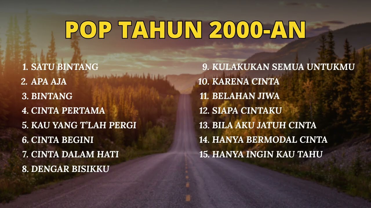 PLAYLIST LAGU POP HITS 2000AN COVER JAZZ