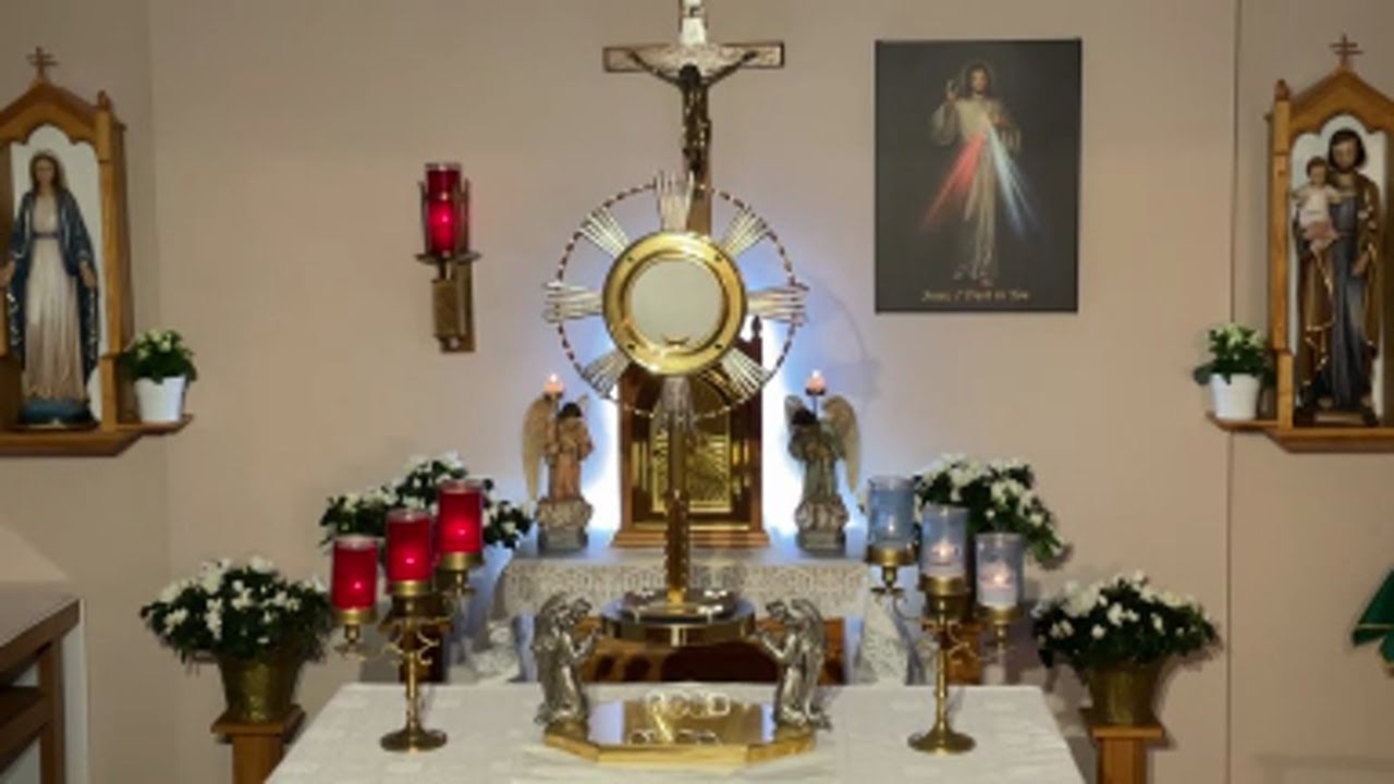 LIVE Eucharistic Adoration - Sisters of Divine Mercy