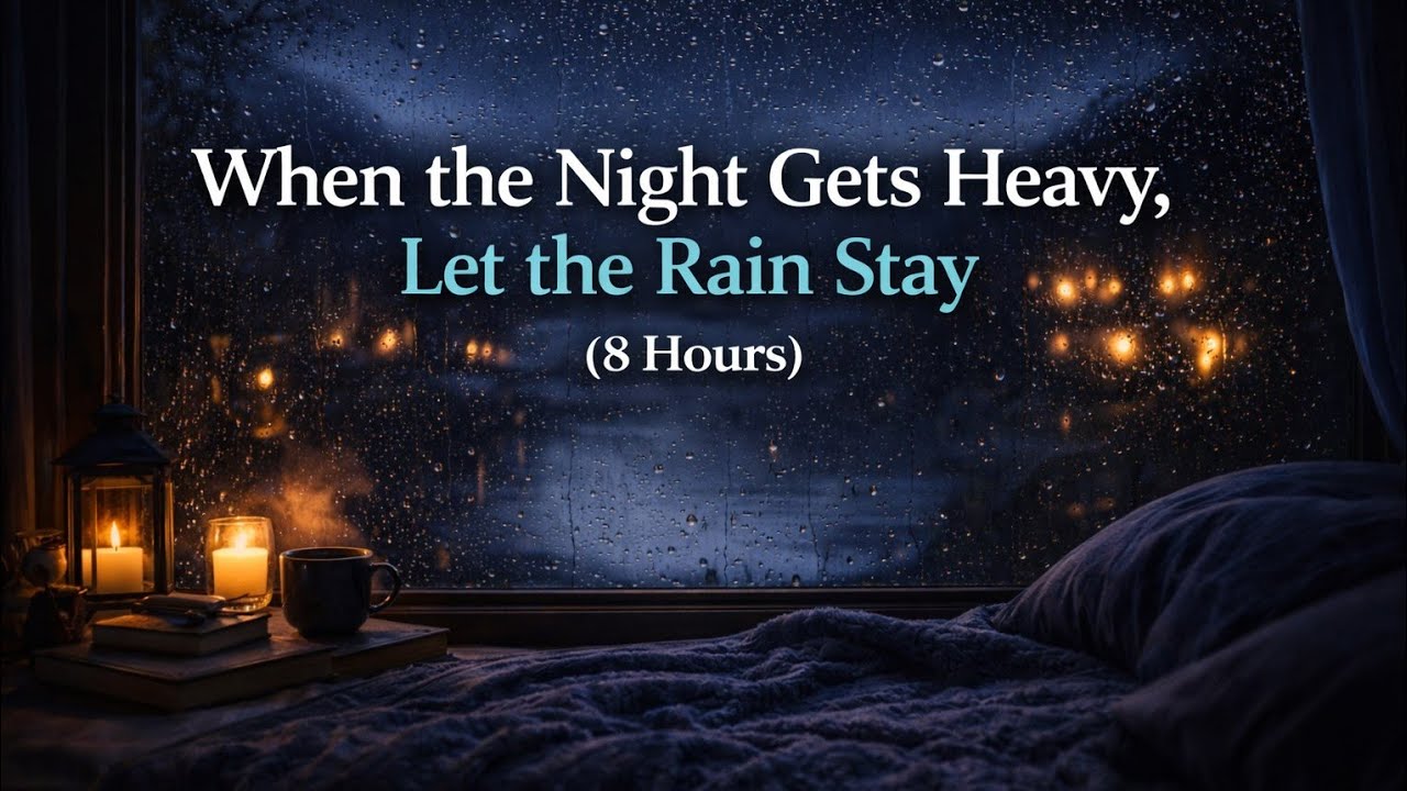 When the Night Gets Heavy, Let the Rain Stay (8 Hours)
