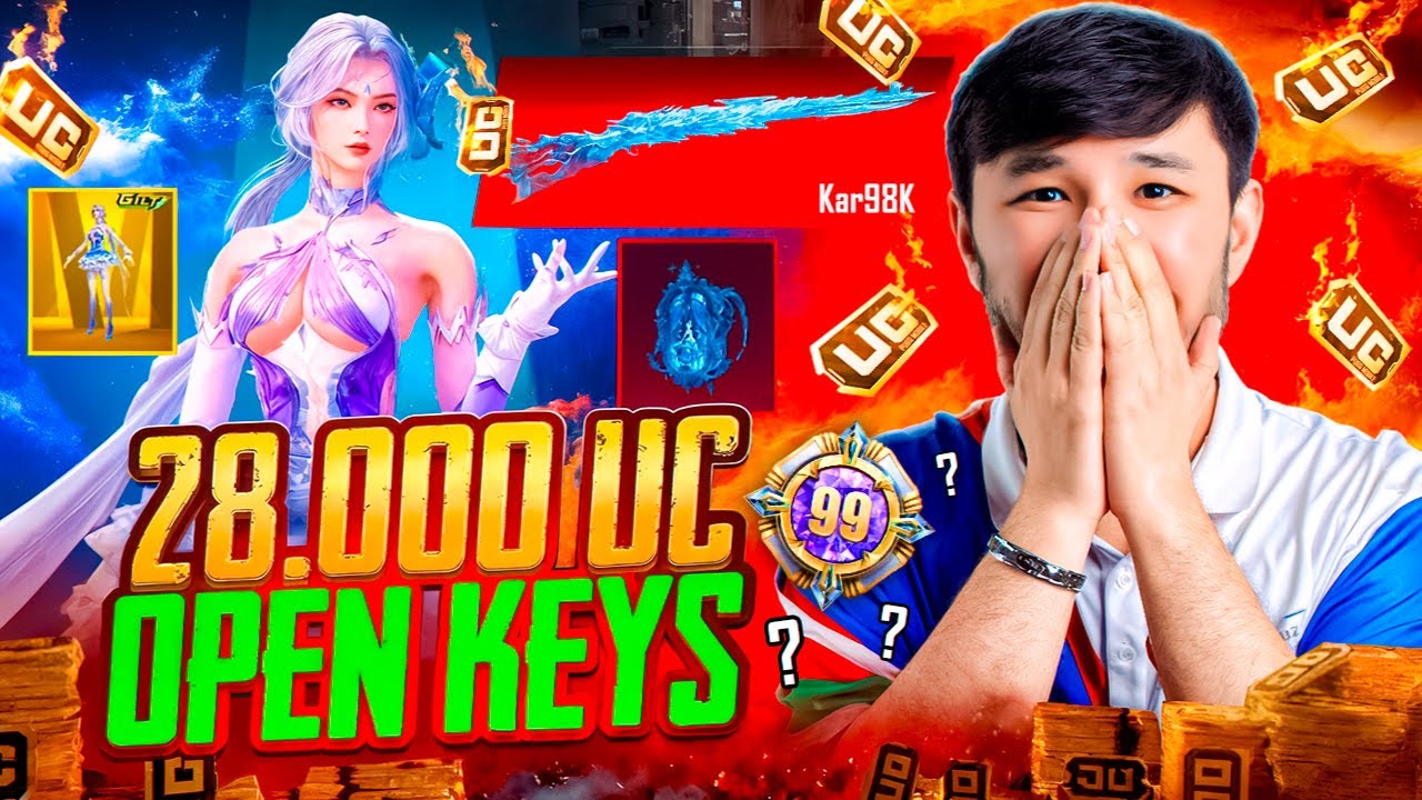 28.000UC OPEN KEYS 😍 LEDNIK KAR98 FULL QILDIM 😱