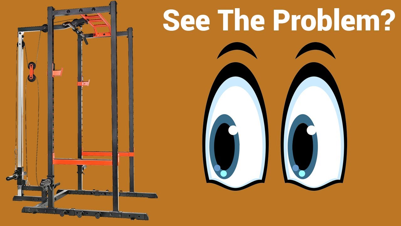 The Sunny Health and Fitness Power Zone Strength Rack Has 1 Non-Negotiable Flaw