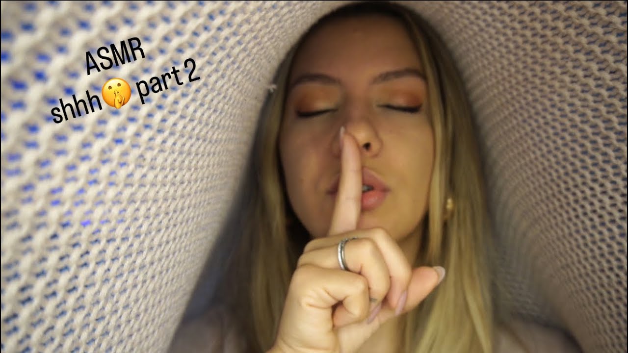 ASMR mouth covering/shhh| part 2