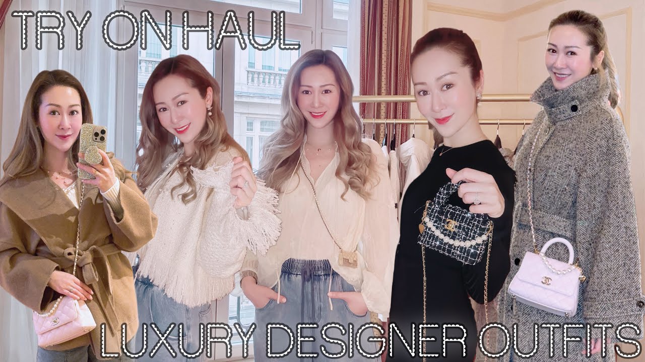 LUXURY DESIGNER OUTFITS | FABRIQUE TRY ON HAUL 🤩 DESIGNERS FROM CHANEL, DIOR, HERMES & LV 💖 LINDIESS