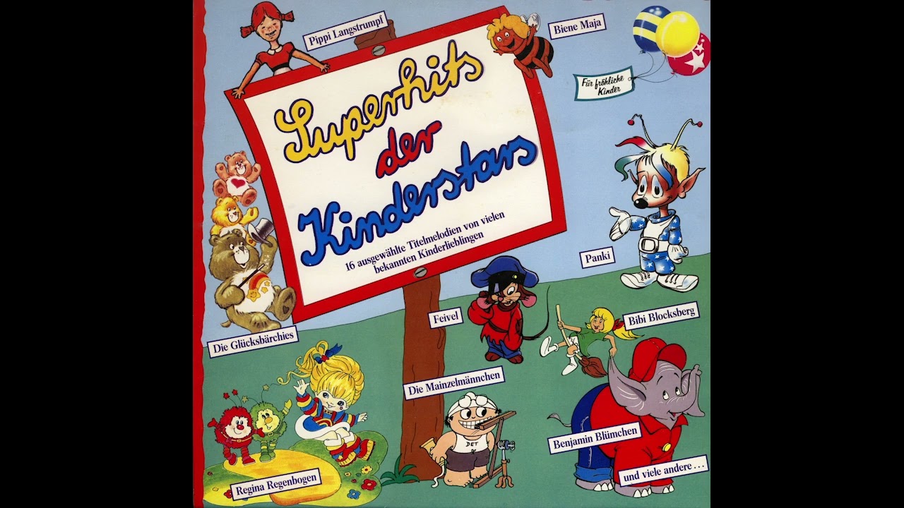 Superhits der Kinderstars (1987) - 09 - Hurra, Wir Haben Pause (Mainzelmännchen-Lied)