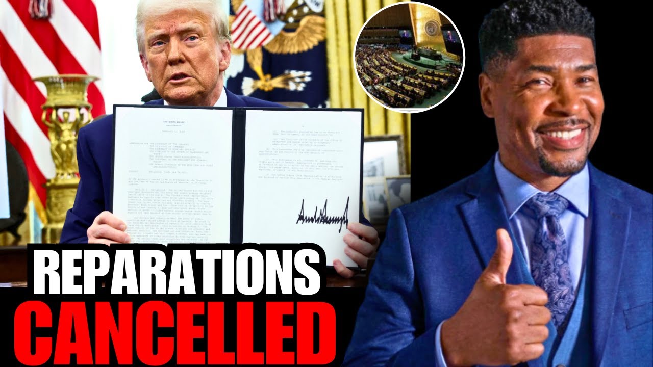 TRUMP SAYS NO TO AFRICA REPARATIONS! Withdraws from 66 UN Organizations