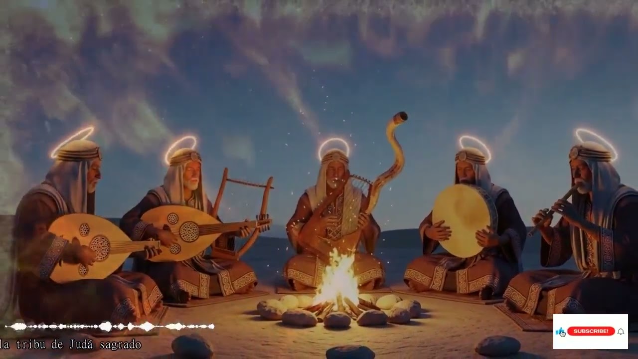 Unción Sagrada En Jerusalén Con Shofar, Cánticos De David E Instrumentos Del Templo Ante Adonai