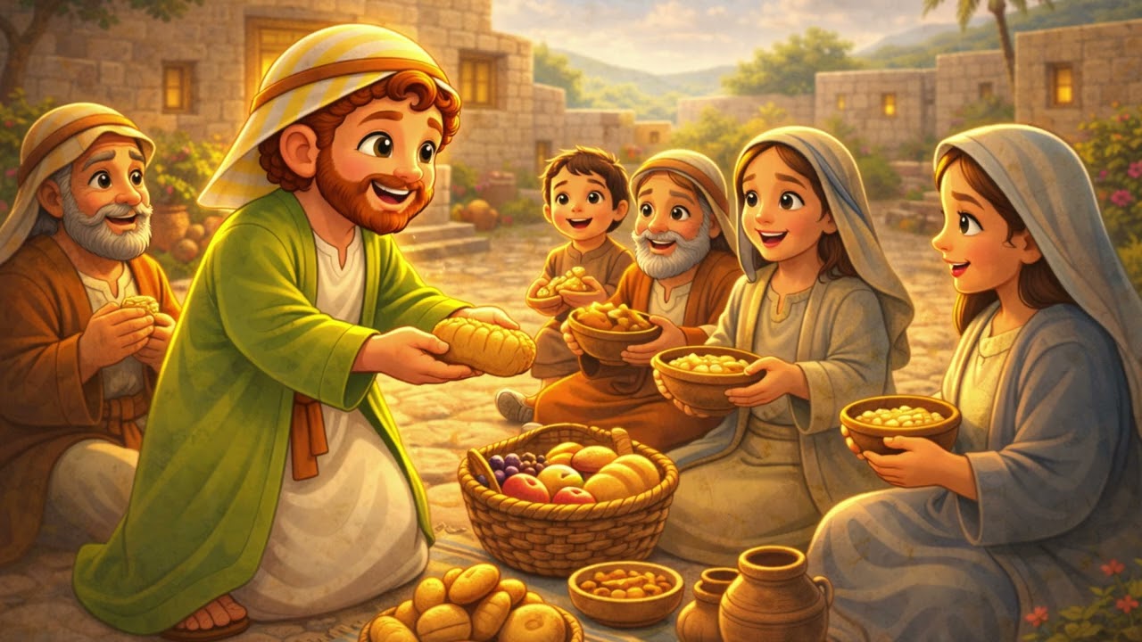 História Infantil – “Chamado Pelo Nome e Transformado Pelo Amor”
📖 Base inspirada: Lucas 5:9–10