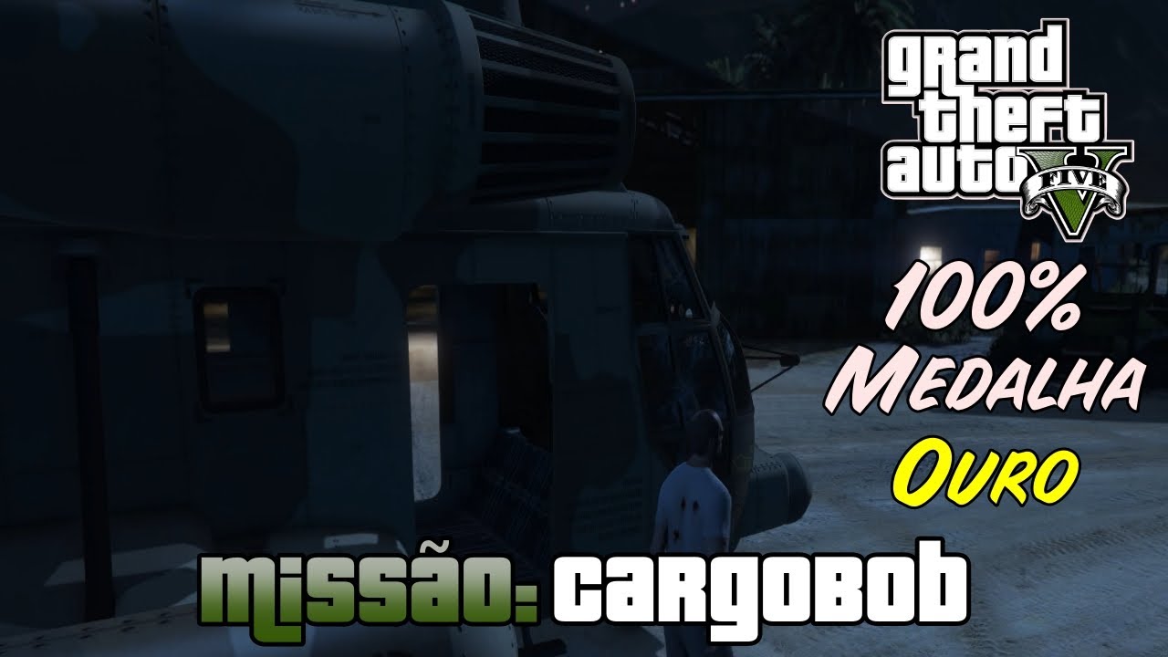 Grand Theft Auto V: Missão Cargobob (Abordagem Alto-Mar) [4K@60 Ultra Settings]
