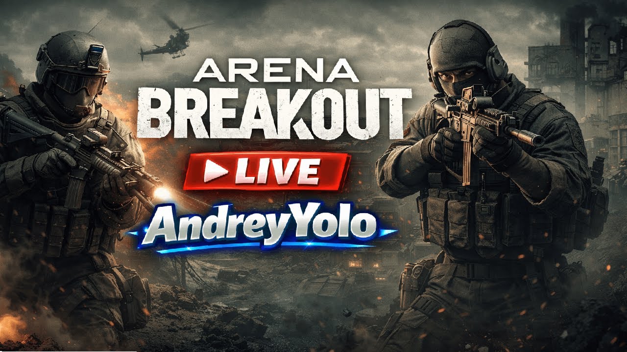 🔴SOLO raid`s -  Sezon nou,mapa noua | AndreyYolo LIVE - Arena Breakout Infinite