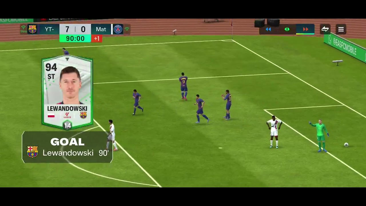 My daily game play with Lewandowski 