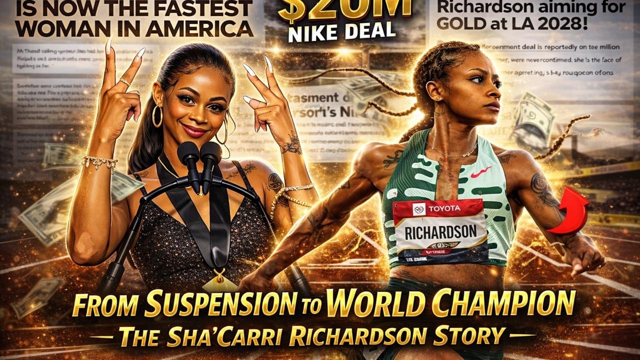 From Suspension to World Champion – The Sha'Carri Richardson Story