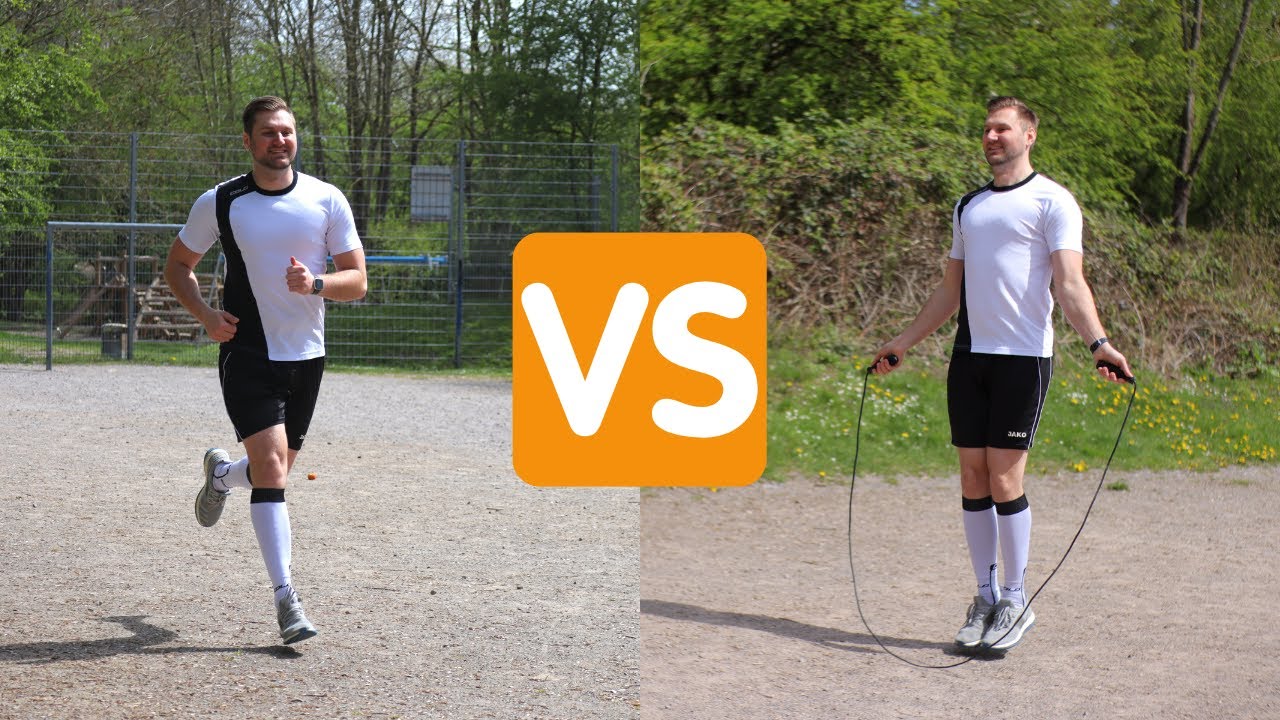 Seilspringen vs Joggen: Was ist effektiver?