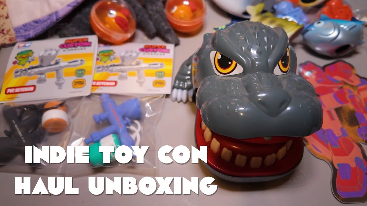 Designer Toys and Art! - Indie Toy Con unboxing