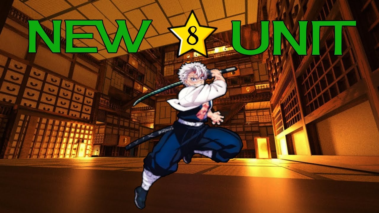 NEW Sanemi 8 star showcase | Demon Slayer Tower Defense Simulator