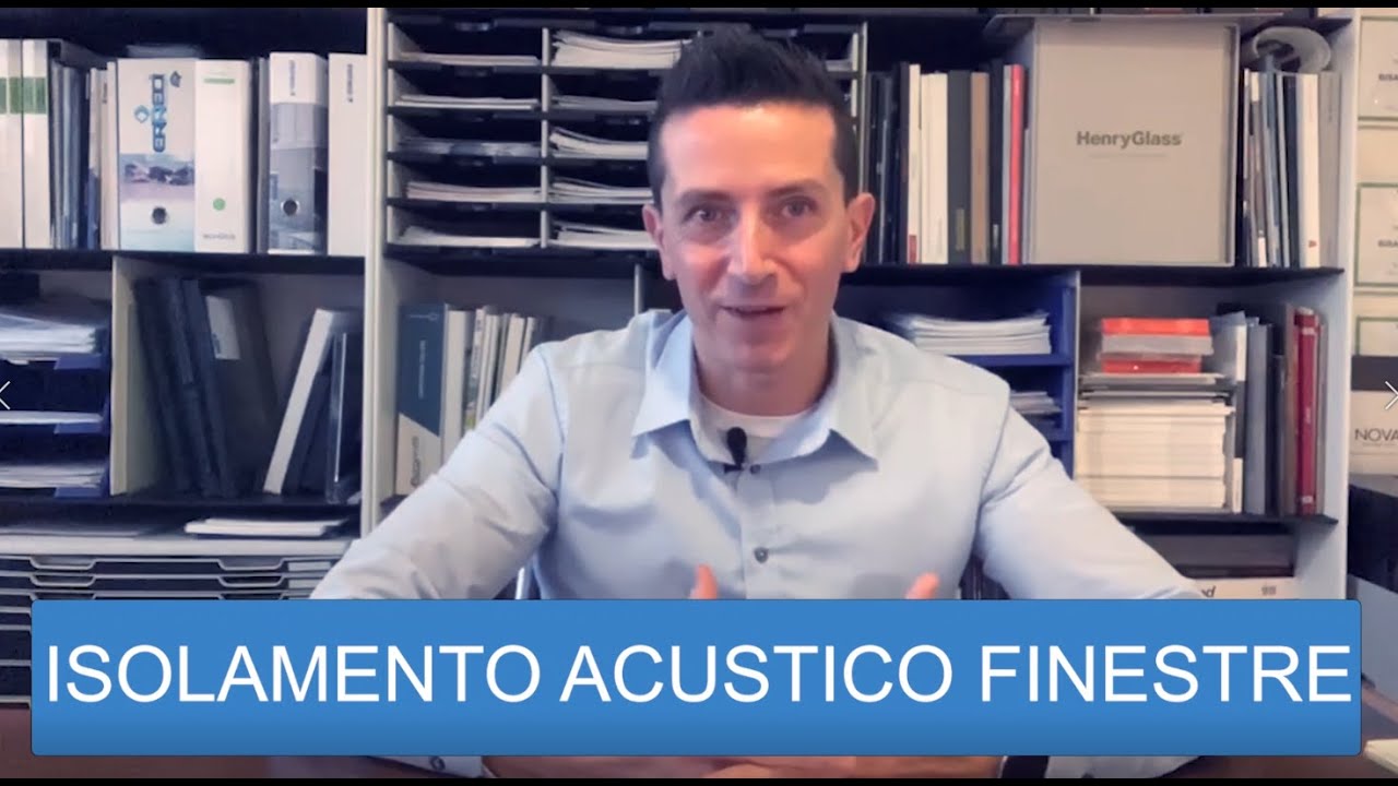 Isolamento acustico finestre