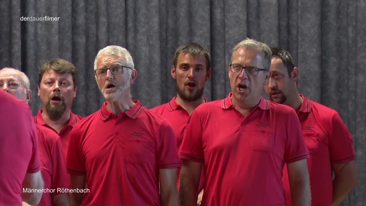 Männerchor Röthenbach - Männerchor Schwangau Hopferau - Pfrontar Buaba - Benefizkonzert - 13.07.2018