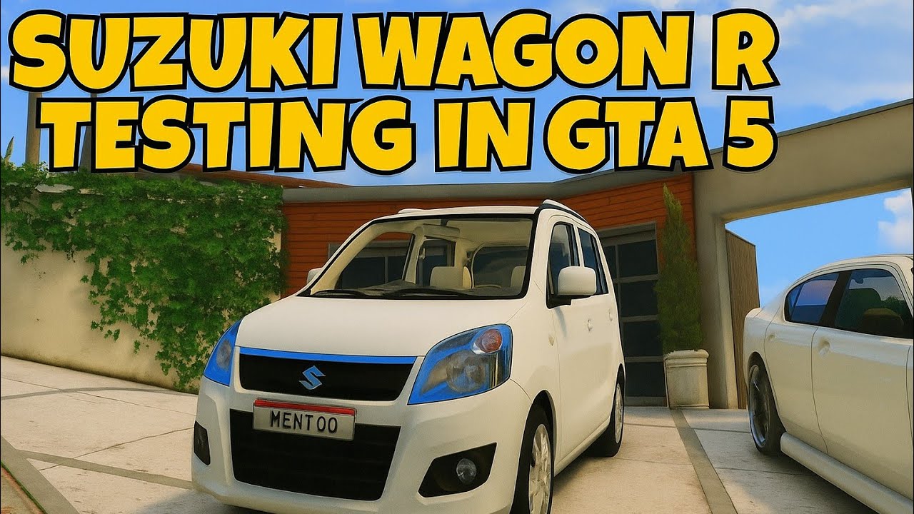 TESTING SUZUKI WAGON R I GTA 5 Real life mods video