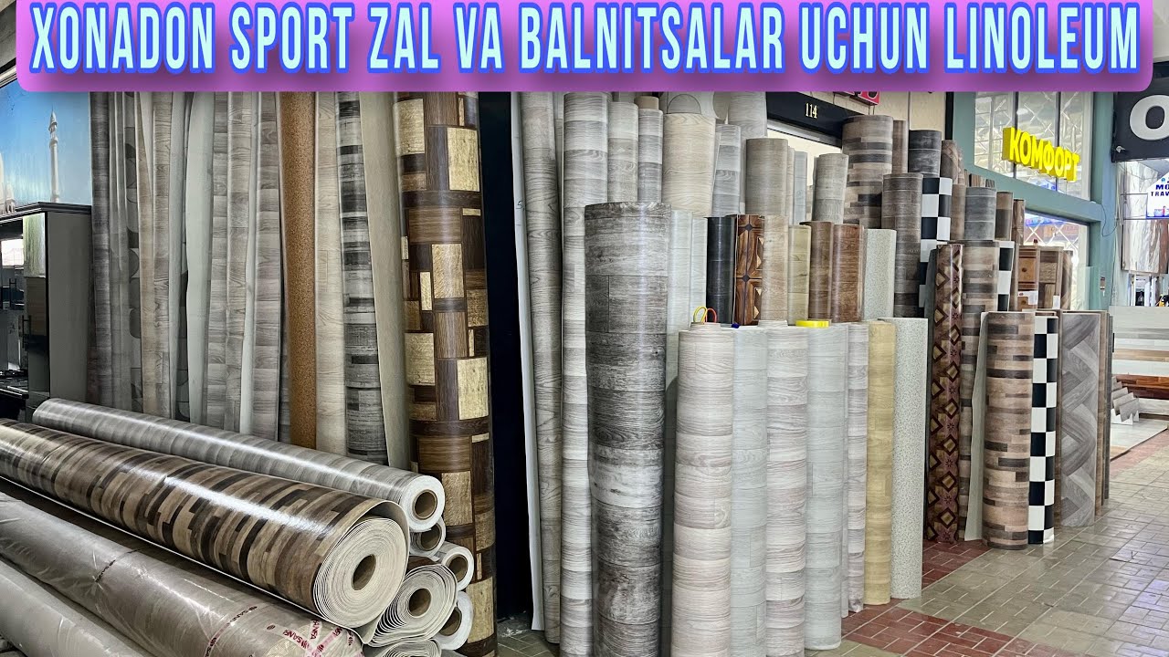 SIZ KUTGAN NARXDA LINOLEUM ❗️SPORTZAL MAKTAB VA XONADONLAR UCHUN LINOLEUM‼️ENG ARZON JOYIDAN