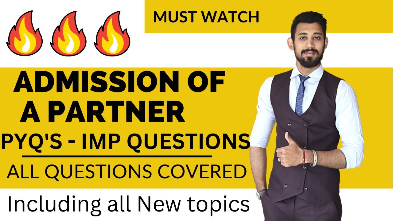 Admission PYQ's | Important Questions | Class 12