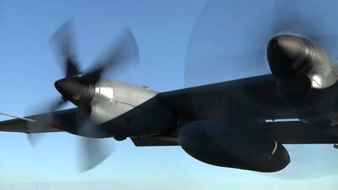Engine Startup: AC-130 Spooky Gunship