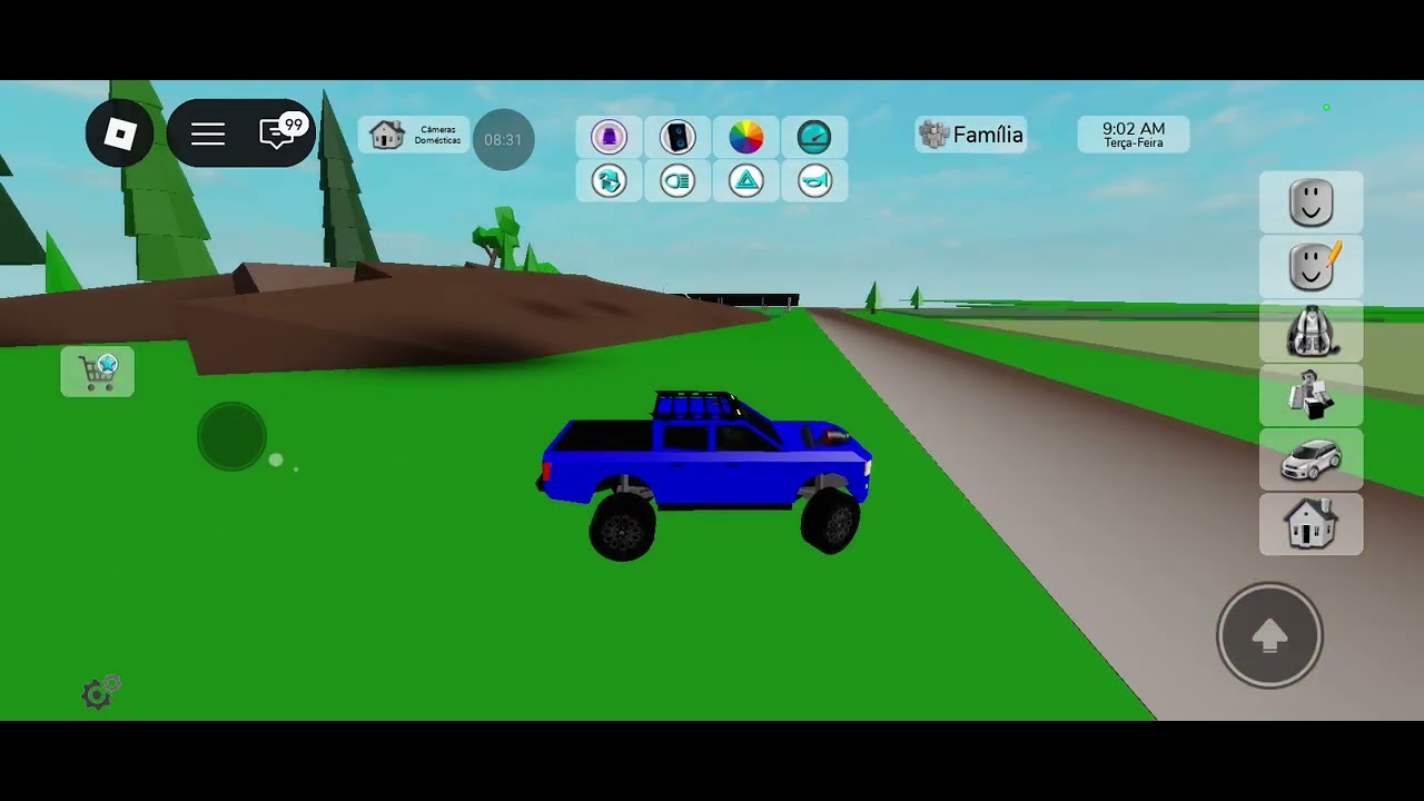 jogando roblox com meu amigo 