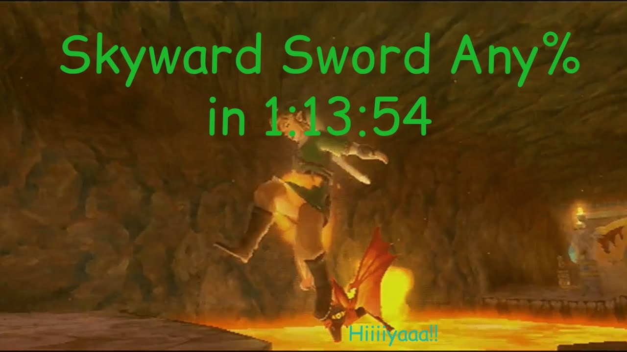 Skyward Sword Any% Speedrun in 1:13:54