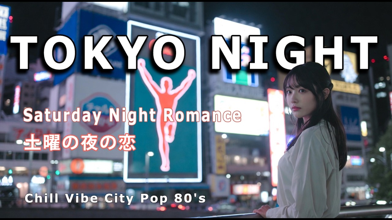 Chill Vibe City Pop 80's - 𝗦𝗮𝘁𝘂𝗿𝗱𝗮𝘆 𝗡𝗶𝗴𝗵𝘁 𝗥𝗼𝗺𝗮𝗻𝗰𝗲 土曜の夜の恋