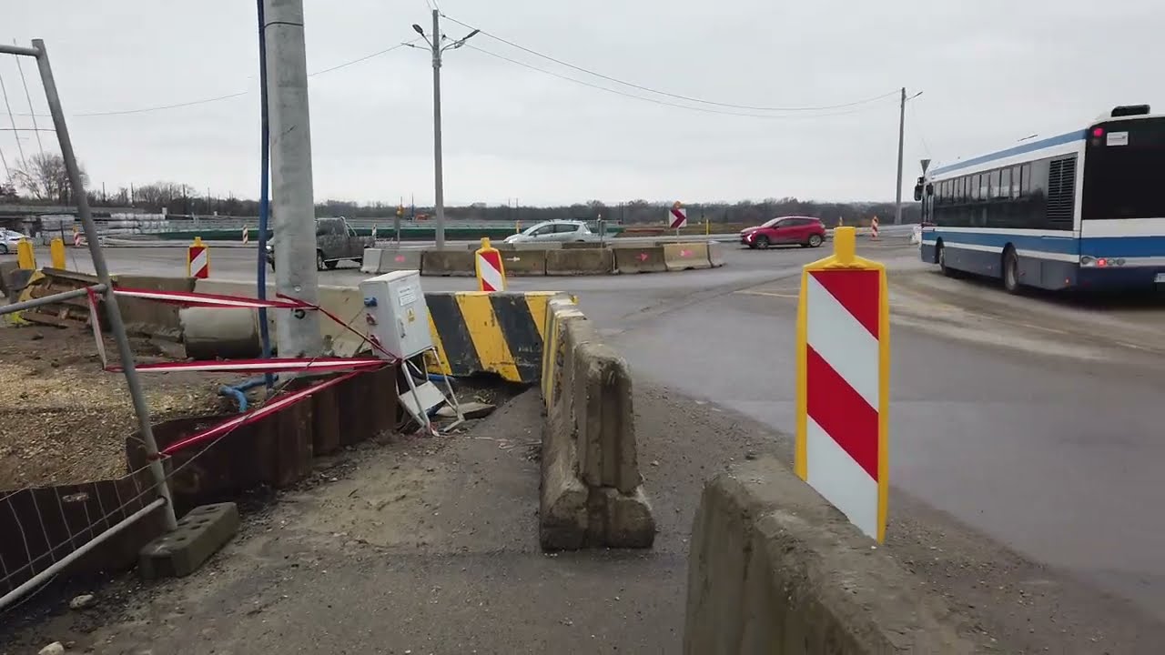Węzeł Grębałów 15.03.2025