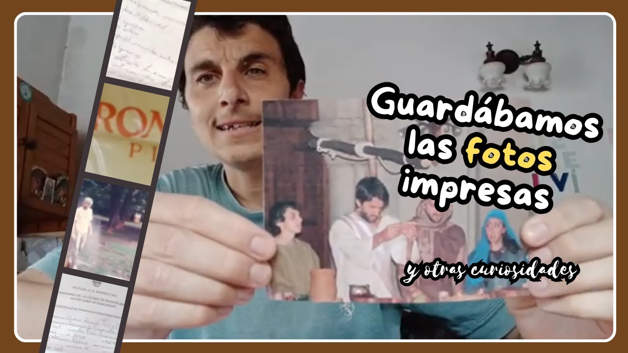 En los '90 guardábamos fotos cómo estas  y otros recuerdos