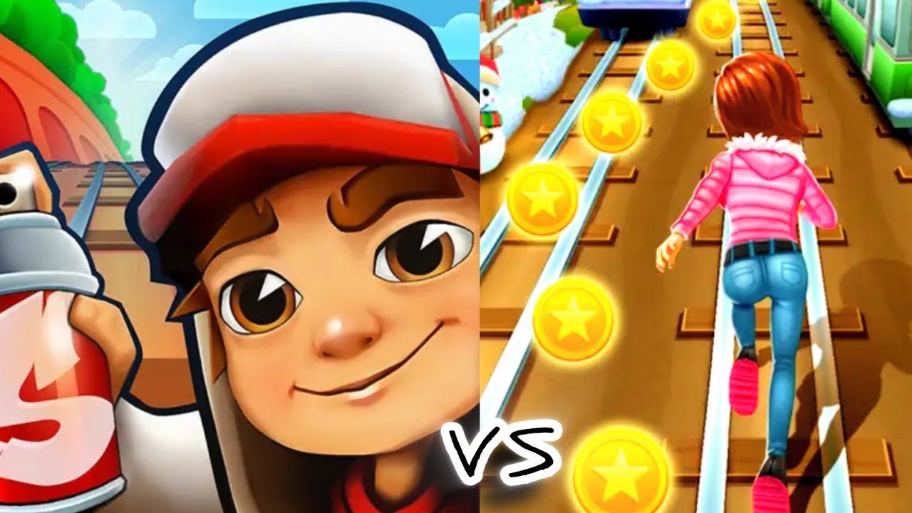 Subway Surfers VS Subway Princess Runner, Subway Surfers New Update Washington DC, Subway Surf