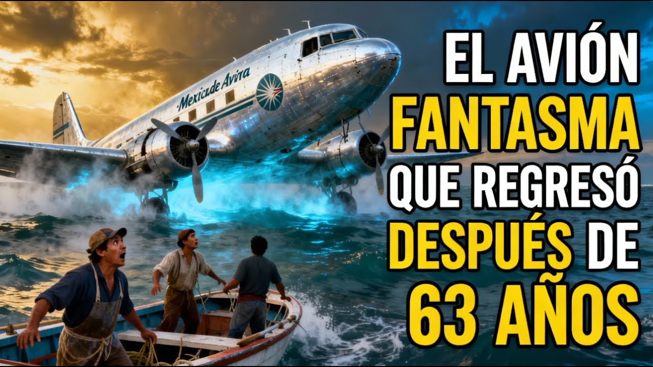 EL AVIÓN FANTASMA QUE DESAPARECIÓ EN 1961 Y REGRESÓ DEL MAR 63 AÑOS DESPUÉS