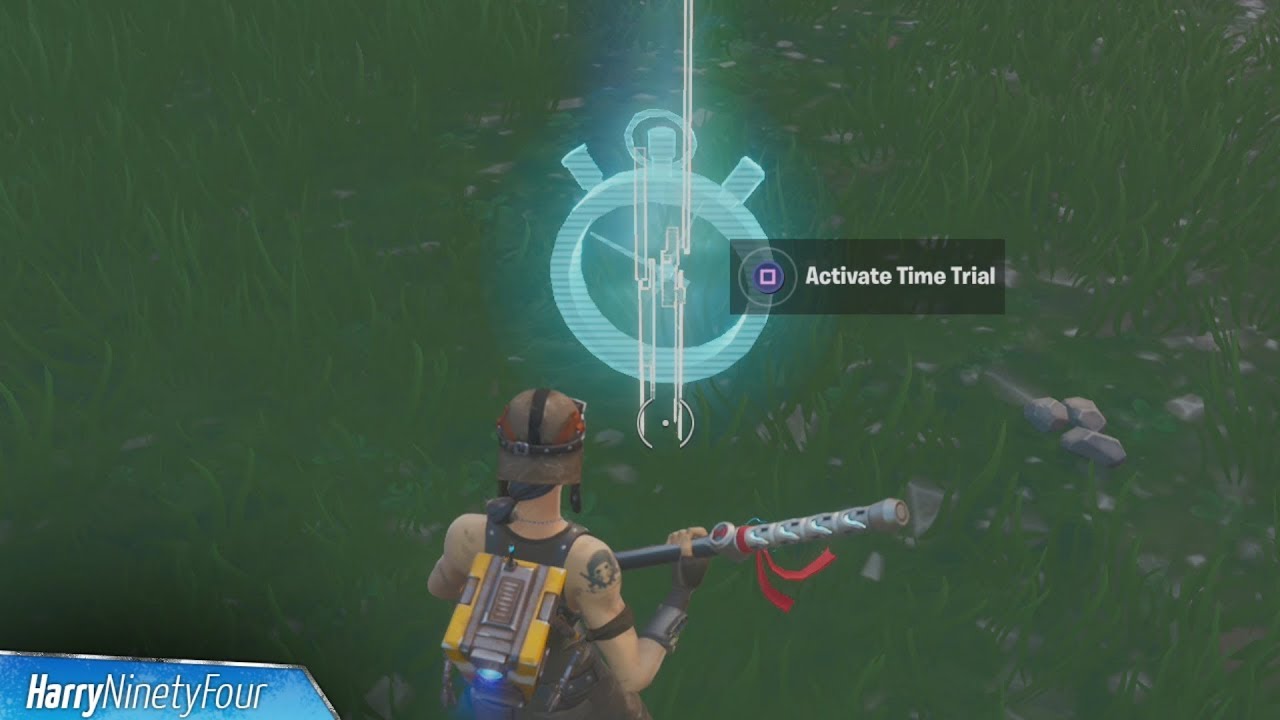 Complete a Time Trial East of Pleasant Park or South West of Salty Springs Location Guide - Fortnite