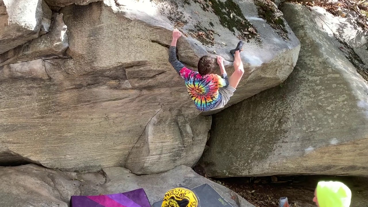 Rumbling Bald Bouldering part 1